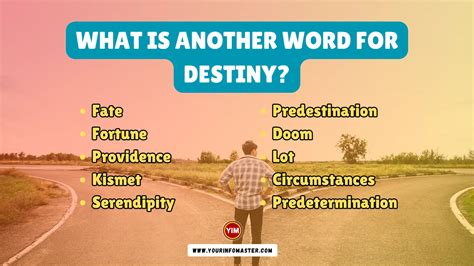 Synonyms of DESTINY .